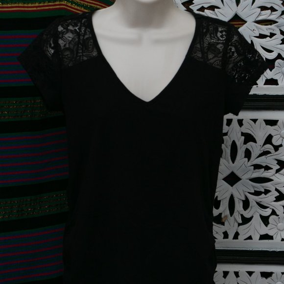 Black Maternity Blouse - Picture 2 of 9